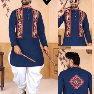 380 COTTON KURTA DHOTI  XL