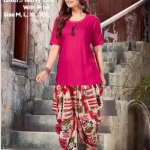 381 DHOTI KURTI L