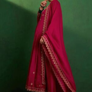 414 VICHITRA SILK CHURIDAR FOR MATERNITY M
