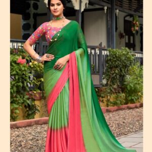 435 CHIFFON SAREE U