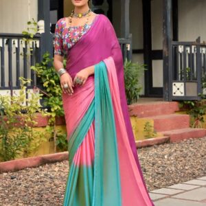 436 CHIFFON SAREE U