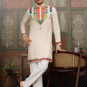 462 Embroidered Festival Wear Kurta M